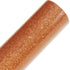 Glitter Heat Transfer Vinyl Roll 12 inch by40 inch/Sheet DIY for T-Shirt and Garment Orange...
