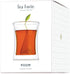 Tea Forte Poom Double Wall Glass 10 ounce Tea Cup for Hot or Iced Tea...