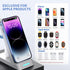 3 in 1 Charging Station for Apple - 33W Fast Multiple Charging Station for iPhone 14/13/12/11, Apple Watch and AirPods (33W USB-C Charger Included...