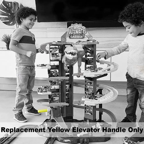 Hot Wheels Replacement Part City Ultimate Garage Playset - GJL14 ~ Replacement Yellow Elevator Handle...