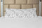 Lunarable White and Black 21" x 54" Skyline Illustration Body Pillowcase with Zipper, Crisp Print, Machine Washable...