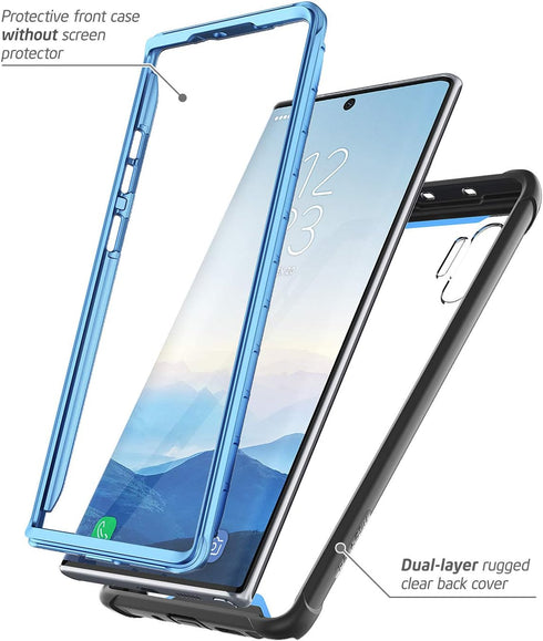 i-Blason Ares Clear Case for Galaxy Note 10 Plus/Note 10 Plus 5G 2019 Release, Dual Layer Rugged Clear Bumper Case Without Built-in Screen Protect...