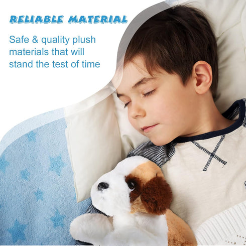 Skylety 7.87 Inches Plush Dog Plush Puppy Dog Stuffed Animal Soft Plush Dog Pillow Toy Fluffy Puppy Set for Girls Kids Dog Theme Party Favor Birth...