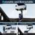 for Magsafe Car Mount, Rear View Mirror Phone Holder, Rotatable and Retractable Phone Holder for Car Compatible with iPhone 15/14/13/12 Series and...