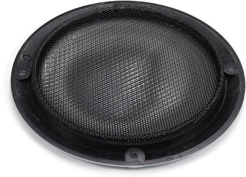 Fielect 5" Speaker Grill Cover Mesh Decorative Circle Woofer Guard Protector Cover Audio Accessories Metal Trim Silver with 4 Screws...