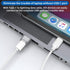 USB C Female to USB Male Adapter (4-Pack), Type C to USB A Charger Converter for iPhone 15 14 13 12 11 Plus Pro Max, Samsung Galaxy S24 S23 S22 Ul...
