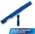Unger Professional 18" Swivel Window Scrubber Washer for Glass and Window Cleaning, Commercial & Residential Use, Microfiber Sleevee with Scrub Zo...