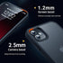 for iPhone 11 Phone Case, Shockproof for iPhone 11 Case, Military Grade Drop Protection, Protective Hard Back Slim Translucent Case for iPhone 11 ...