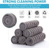 Stainless Steel Microfiber Cloth Double-Sided Cleaner Rag, Non-Scratch Scrub Cleaning Polishing Towel for Appliances, Kitchen Reusable Fridge Wipe...