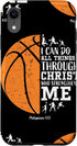 iPhone XR Basketball Phone Cases Teen Boys Kids Gifts Philippians 4 13 Case...