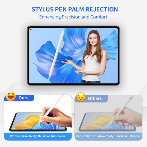Stylus Pen for iPad,12 Mins Fast Charging for Apple iPad Pencil with Palm Rejection, Tilt Sensitivity,Work for iPad Pro 11", iPad Pro 12.9" iPad A...