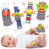 Morofme Baby Rattle Socks & Wrist Toys Infant Wrist Rattles and Foot Rattles Newborn Hand & Foot Toys Arm Hand Bracelet Rattle Foot Finder Socks B...