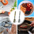 2pcs Silicone Flexible Forks, Large Silicone Cooking Fork Heat Resistant, Multifunctional Nonstick Blending Fork for Cooking Utensil for Kitchen S...
