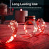 2 Pack Fairy Lights Battery Operated 200 LED 66Ft Silver Wire Starry String Lights Auto Timer 8 Modes Waterproof Mini String Lights for Outdoor In...