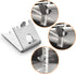 HK 920158 Freezer Shelf Clip, Fridge Cooler Shelf Support, Replacement Shelf Square Buckles Clips, Stainless Steel Hooks Shelf Clip for Refrigerat...