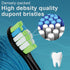 Replacement Toothbrush Heads Compatible with Aquasonic Black Series/Vibe Series/Black Series Pro/Duo Series Pro,8 Pcs Black Electric Toothbrush He...