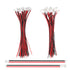 mxuteuk 20 Pairs 22 AWG 2 Pin JST XH2.54 Connector Plug with Red Black Cable Wire Male Female 200mm JST-XH2.54...