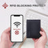 Chelmon Slim Wallet for Men ID Window with RFID Blocking Front Pocket Minimalist Bifold Bussiness Card Holder Gift for Men...