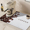 Coffee Bar Dish Drying Mat Hide Stain Rubber Backed Absorbent Coffee Bar Mat Accessories for Kitchen Counter Fit Under Coffee Maker Coffee Machine...