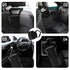 Car Trash Bag Car Trash Can Hanging Back Seat Car, Car Garbage Bag with Storage Pockets, Washable Eco-Friendly Car Garbage Can for Outdoor Traveli...