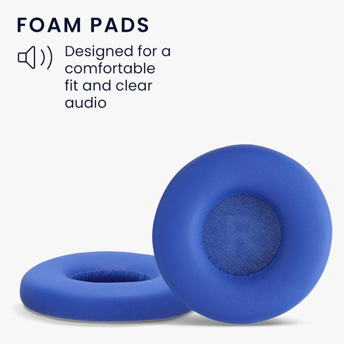 kwmobile Ear Pads Compatible with JBL Tune 600 / 500BT / 510BT / 520BT / 450 Earpads - 2X Replacement for Headphones - Blue...