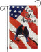 God Bless America 4th of July Garden Flag Patriotic Birds House Flag 12x18 Inch Double Sided, America Independence Day Flag Memorial Day Yard Bann...