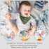 Muslin Bibs, Muslin Baby Bibs for Girls & Boy Muslin Bandana Bibs 100% Cotton Baby Bibs for Drooling and Teething...