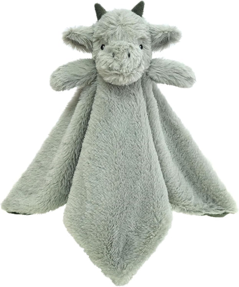 Baby Green Dragon Soft Stuffed Animal Security Blanket, Plush Dinosaur Character Lovey Blanket, Baby Shower/Nursery Gift, Cuddly Newborn, Infant, ...