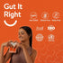 Happy Cultures Gut Feeling Digestion Supplement Unique Blend of Probiotics for Daily Digestive Health B-Vitamins Gut Health Supplement for Bloatin...