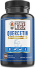 Quercetin with Bromelain Supplements, Immune Support Supplement with Antioxidant Properties, Supports Joint Health and Energy Production, Vegan an...