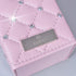 LORYP Makeup Brush Holder Crystal Brushes Cup Pink PU Make up Brush Case Bag Storage for Women...