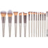 14-Piece Premium Synthetic Makeup Brush Set for Foundation, Powder, Concealers, Eye Shadows, and Blush...