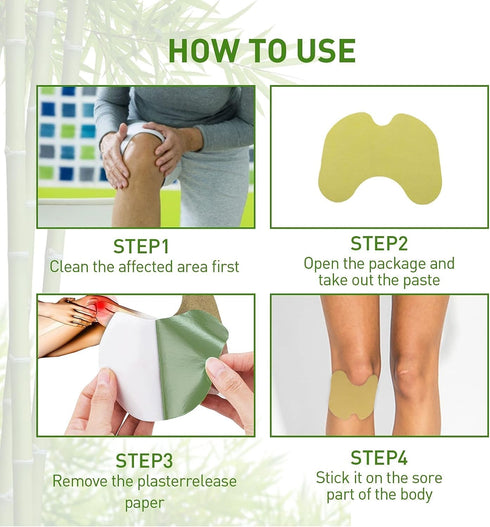 Natural Knee Patch, Joint Patch, Knee Joint Relief Patches 36Pcs...