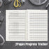 Fitness Journal,Workout Journal for Women & Men, A5 Size(5.5" x 8.2") Fitness Planner for Daily Fitness Tracking, Bodybuilding Progress, and Achie...