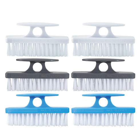Superio Nail Brush for Cleaning Fingernails, Nail Scrubber Brush, Toe Foot Hands Fingernail Brush Cleaner- Small Scrub Brush- All-Purpose Stiff Cl...