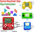 15Pcs Video Game Keychain Video Game Party Favors Video Game Party Supplies 3 Styles Mini Game Console Fidget Toys Bulk for Kids Classroom Prizes ...