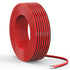 18 Gauge 2 Conductor 50FT Red Black Silicone Parallel Oxygen Free Tinned Copper Electrical Wire for LED Strips Lamps Lighting Automotive 18/2-50FT...