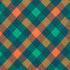 Jacob Alexander Men's Checkered Plaid Pre-Tied Adjustable Banded Bow Tie - Green Orange...
