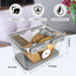 Bread Box for Kitchen Countertop?Bread Storage Container with Airtight Lid?Time Recorder Bread Box for keeping Bread, Toast?Donut?agel, Loaf Fresh...