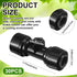 30 Pcs 1/4" Drip Irrigation Tee Connectors for Drip Tube Quick Connect Drip Irrigation Parts Fittings for 1/4 Inch(6.35mm) Irrigation Tubing Drip ...