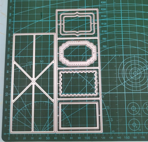 Ammsochy Cutting Dies Metal Stencils Scrapbooking Tools DIY Craft Carbon Steel Embossing Template for Paper Card Making Album Arts Crafts Supplies...