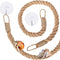 Hermit Crab Toys 23.6 Inch Hermit Crab Climbing Jute Rope Ladder with Hooks Hermit Crab Toys Reptile Tank Terrarium Accessories Habitat Decor for ...
