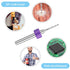 20 Pcs Micro Drill Bit Set 0.3-1.2mm Micro Drill Bits Tungsten Steel PCB Print Circuit Board Flute CNC Router Bits Shank for Rough Stone Jewelry P...