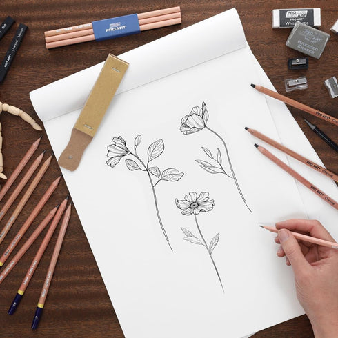 GOLDEN Drawing Set, 4 Count (Pack of 1), Graphite...