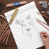 GOLDEN Drawing Set, 4 Count (Pack of 1), Graphite...