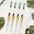 12 Pcs, Gel Pens 0.5mm, Retractable Pens, Black Pens 0.5 Fine Point, Style of Japanese Gel Pen, Retractable Gel Pens for Asian Korean Japan Office...