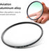 67mm UV Filter, Premium MRC UV Protection Filter 67mm, Multi-Resistant Nano Coating/Ultra-Slim/HD Optical Glass/Scratch Resistant for Camera Lens...
