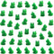 50 Pcs Mini Frogs Garden Decor Mini Resin Frog, Tiny Green Frog Figurines, Plastic Frogs Miniature Animals Home Decoration Fairy Garden Decor Doll...