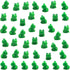 50 Pcs Mini Frogs Garden Decor Mini Resin Frog, Tiny Green Frog Figurines, Plastic Frogs Miniature Animals Home Decoration Fairy Garden Decor Doll...