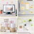 4 Pack Cute Sticky Notes Set, 240 Sheets/Pad Kawaii Self-Stick Note Pads Cartoon Series Sticky Notes Memo Pads for Teacher Students Gifts School O...